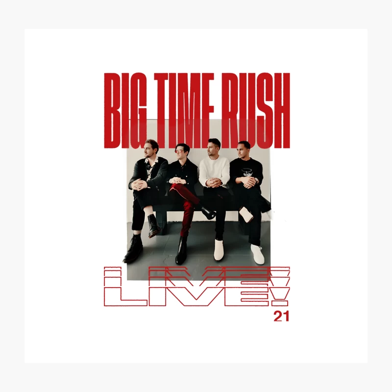 Rush Live Throw Pillow