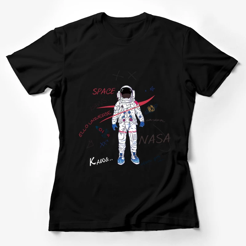 Weltraum-NASA-Astronaut Damen T-Shirt