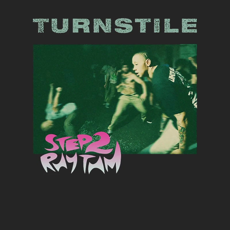 Turnstile - Step 2 Rhythm Album Cover Male Pullover Sweatshirt