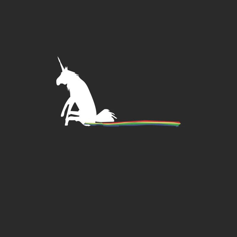 UNICORN SCOOTING ON THE FLOOR Baseball Cap