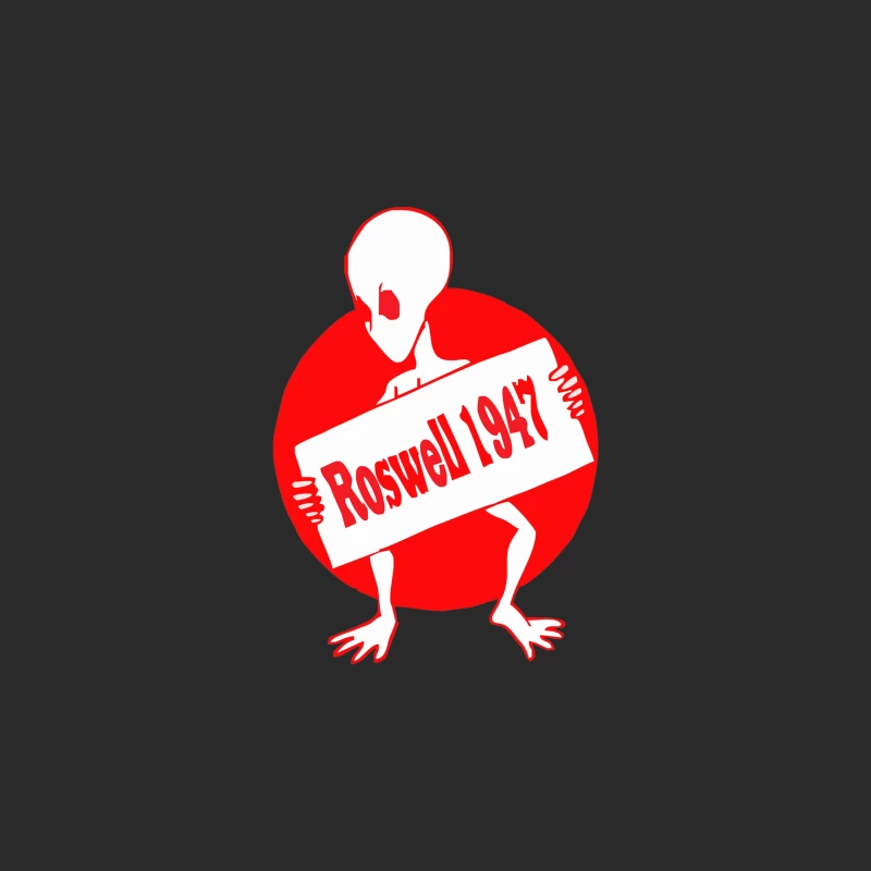 Roswell T-Shirt Alien T-Shirt UFO Conspiracy Baseball Cap