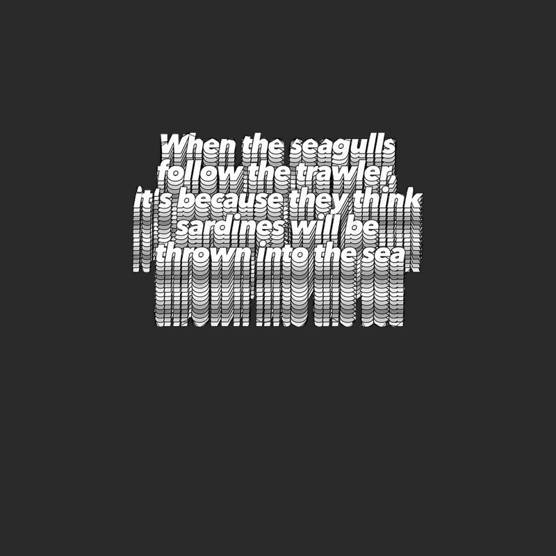 Eric Cantona Classic Seagulls Typographic Quote Tribute Baseball Cap