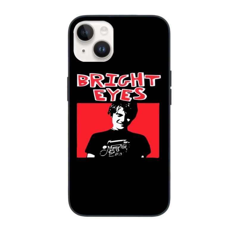 Bright Eyes Minimalist Album Cover Art iPhone Case