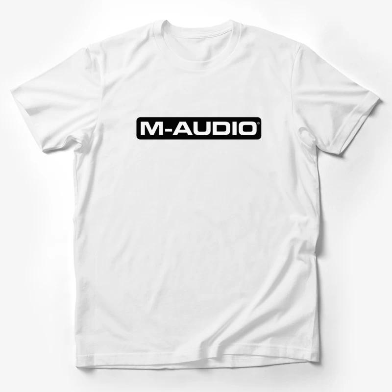 M-Audio Professional Audio Equipment Brand Logo Male T-Shirt