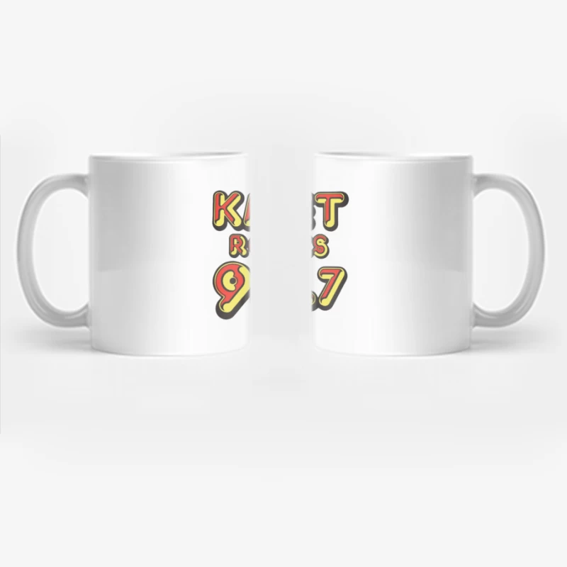 KMET 94.7 Retro Radio Coffee Mug