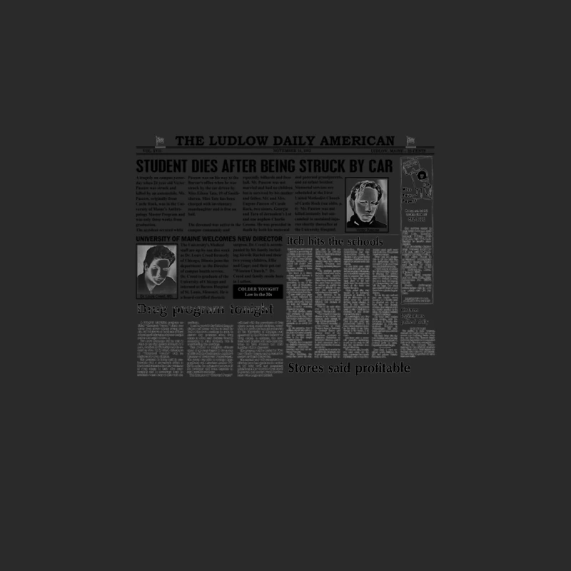 Pet Sematary Newspaper Baseball Cap
