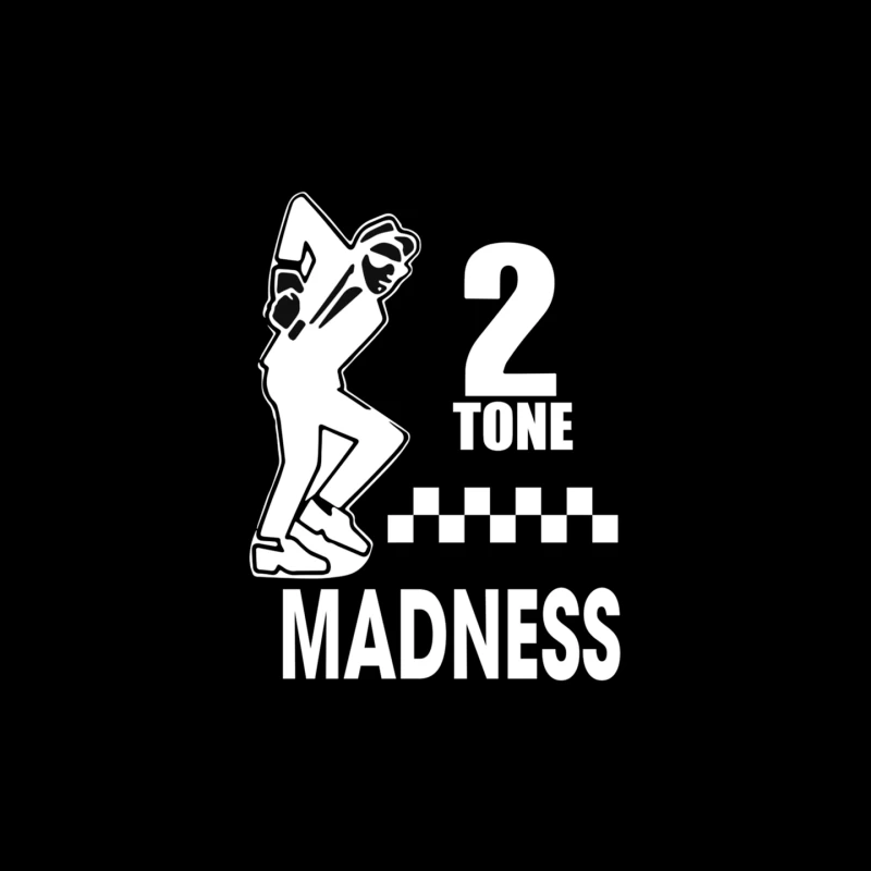 2 Tone Madness Band Logo with Dancing Mascot Mouse Pad