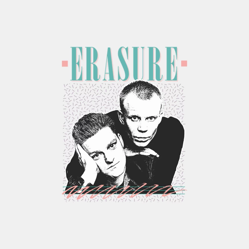 Erasure  Retro 80s Fan Art Design Male Tank Top
