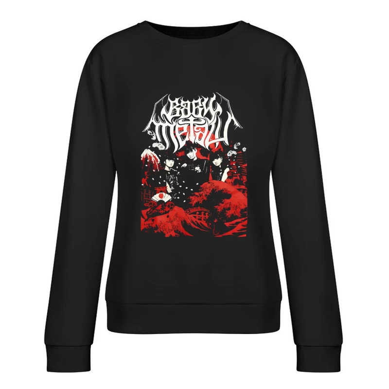 Babymetal Kawaii Female Pullover Sweatshirt