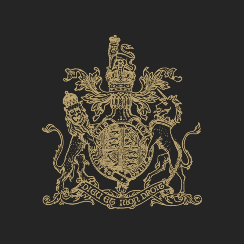 Coat of Arms of the United Kingdom Male Pullover Sweatshirt