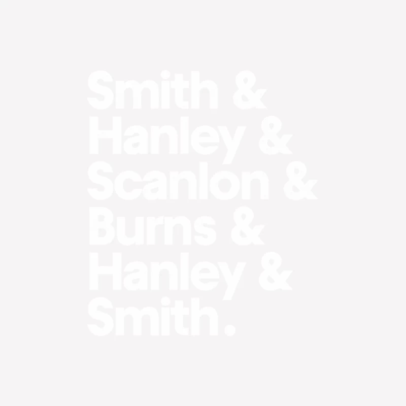 Classic The Fall Line-Up Names List Design Female T-Shirt