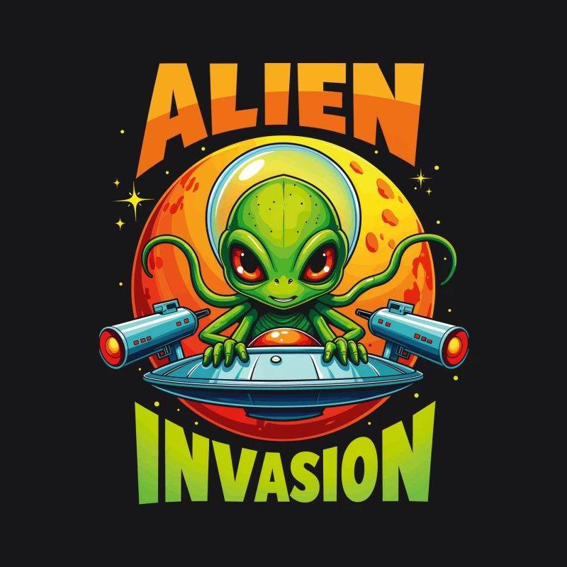 Retro Pixel Alien Invasion – Vibrant 8-bit Extraterrestrial Style! Female Pullover Hoodie