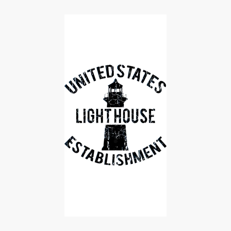 United States Lighthouse Establishment from THE LIGHTHOUSE iPhone Case