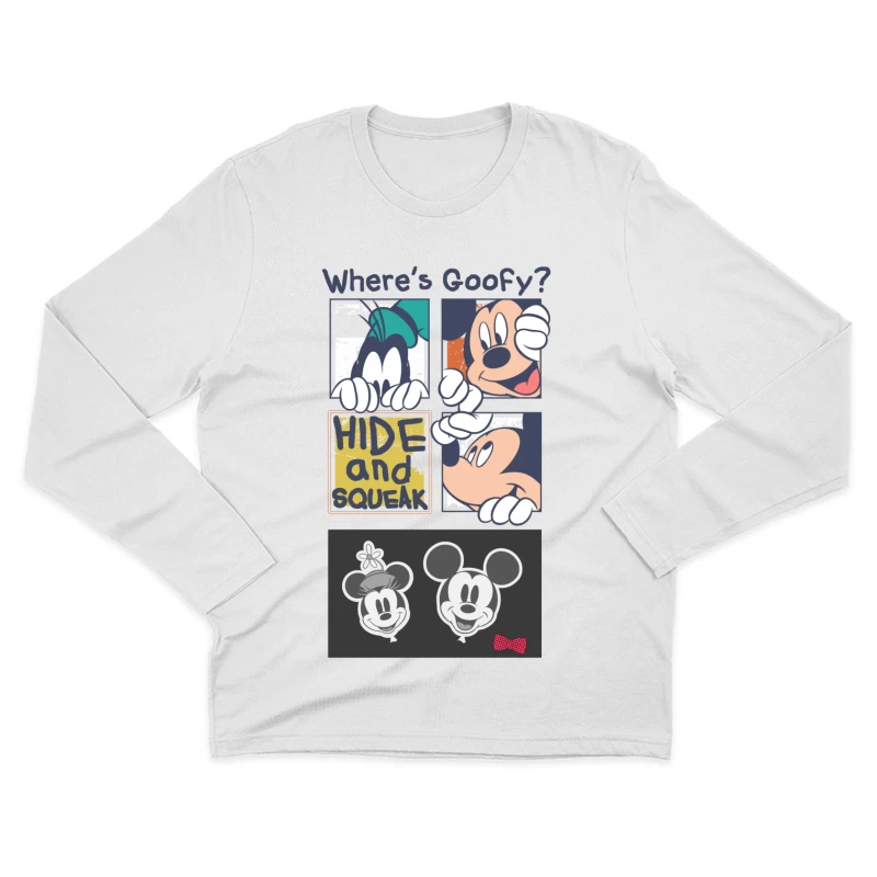  Herren Langarm T-Shirt