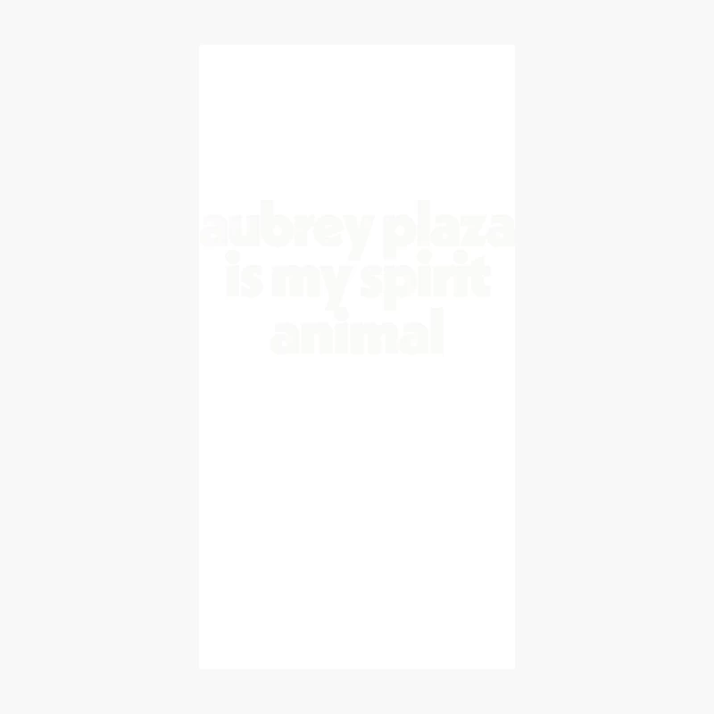 Aubrey Plaza Is My Spirit Animal  Retro Faded Style iPhone Case
