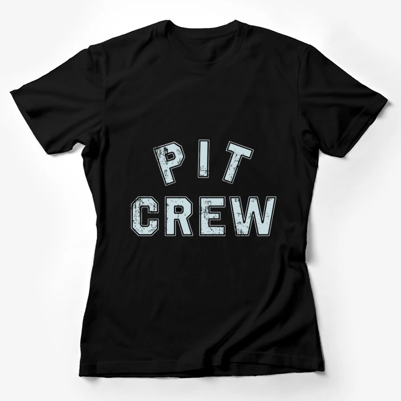 Kühnes 'Pit Crew'-Design Damen T-Shirt