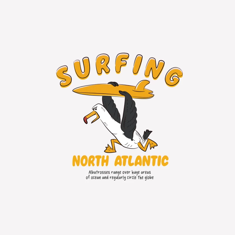 Surfing Adventure in the North Atlantic Male T-Shirt