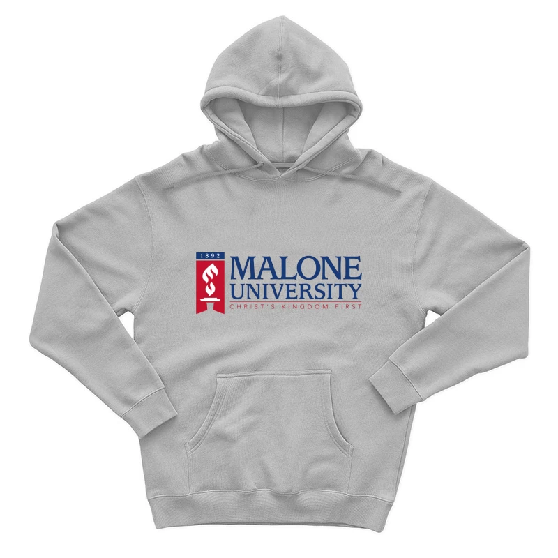 Malone University Official Logo - Christian Higher Education Since 1892 Male Pullover Hoodie