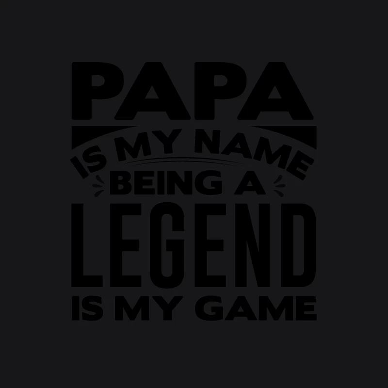 Papa Légende Homme Sweat à capuche