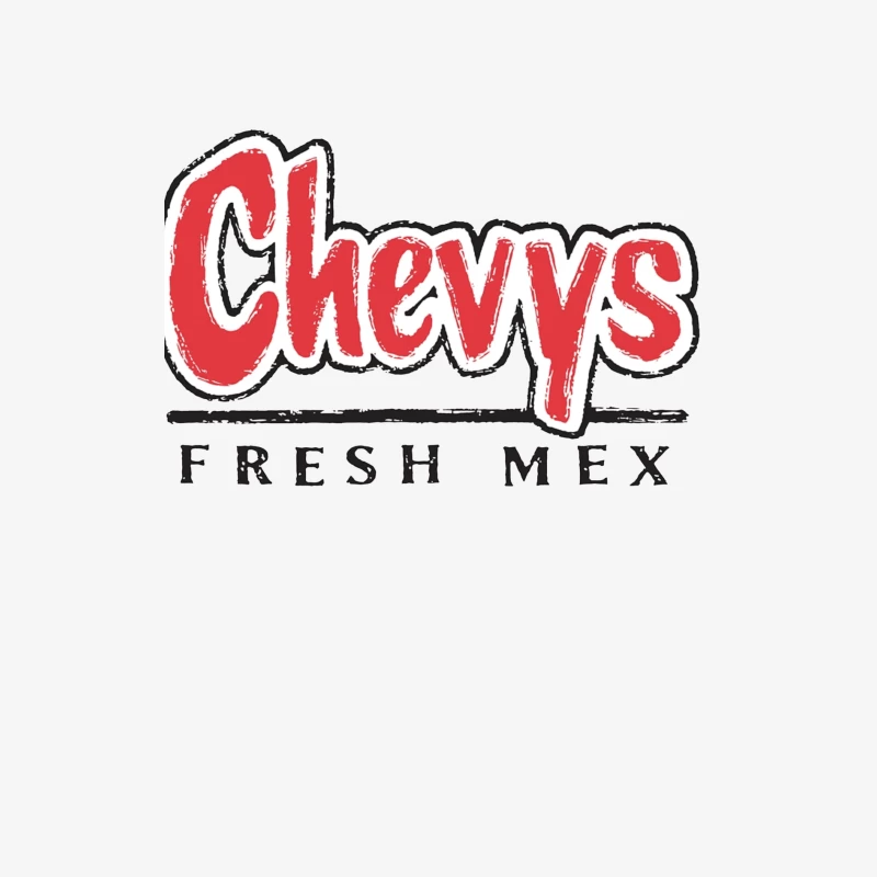 Chevys Fresh Mex Restaurant Logo Design Female Long Sleeve T-Shirt