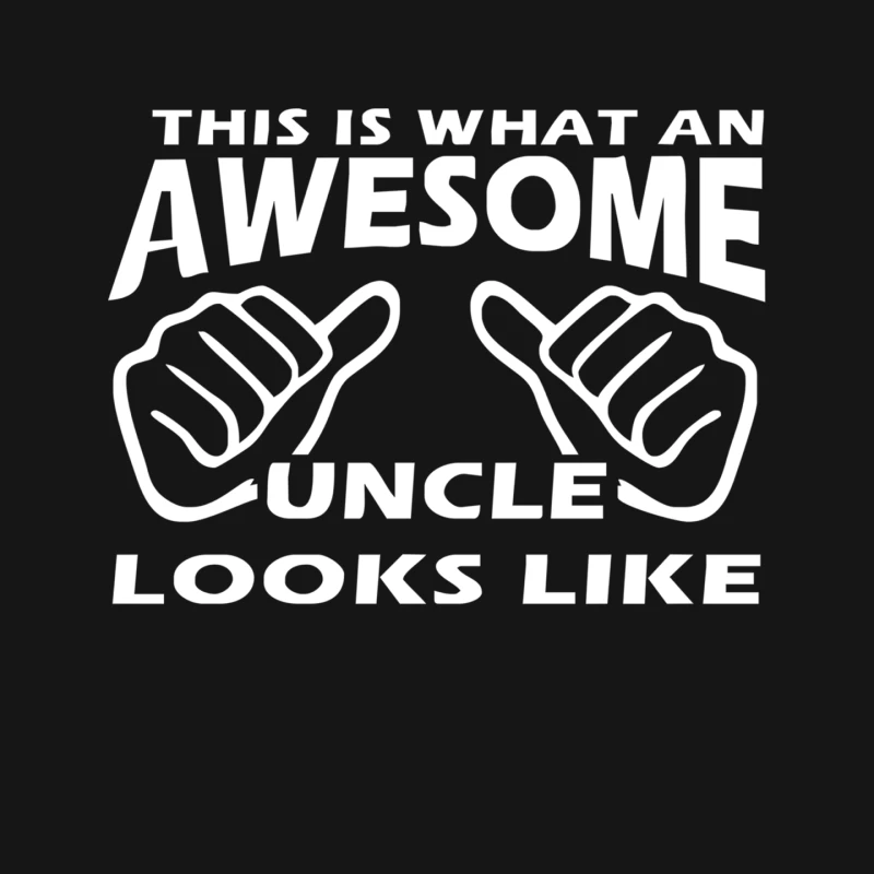 This Is What An Awesome Uncle Looks Like - Mens Funny Father_s Day Mouse Pad