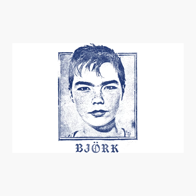 Bjork  Vintage Look Fan Art Design Travel Mug