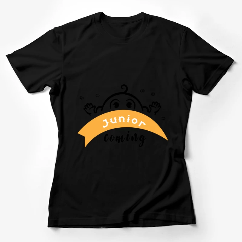 Ruban orange Junior Femme T-Shirt