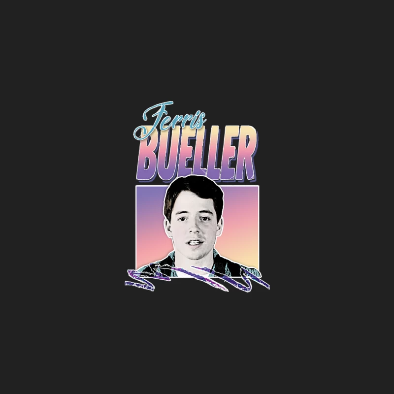 Ferris Bueller 80s Styled Tribute Design Bucket Hat