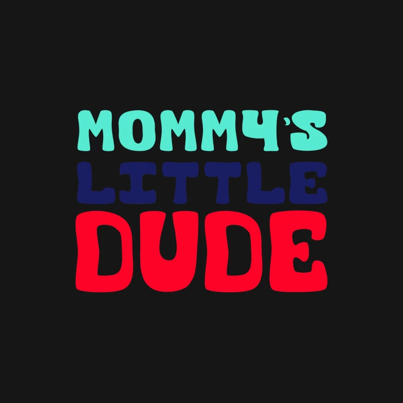 Mommy's Little Dude - Design mignon pour enfants Femme Manches Longues T-Shirt