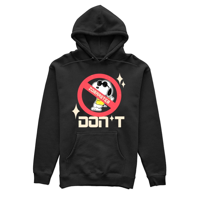 Protest gegen Zoraaster Maskottchen Damen Pullover Hoodie