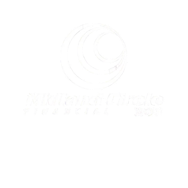 Minimalist White Circular Logo Tapestry