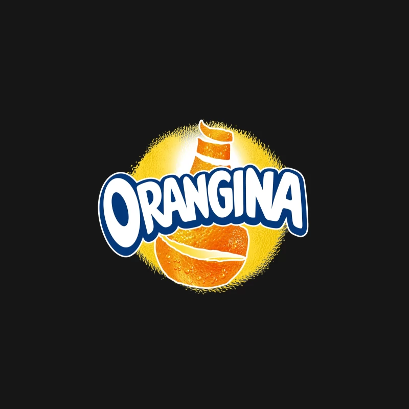 Orangina-Logo mit Orangenscheibe Herren Langarm T-Shirt