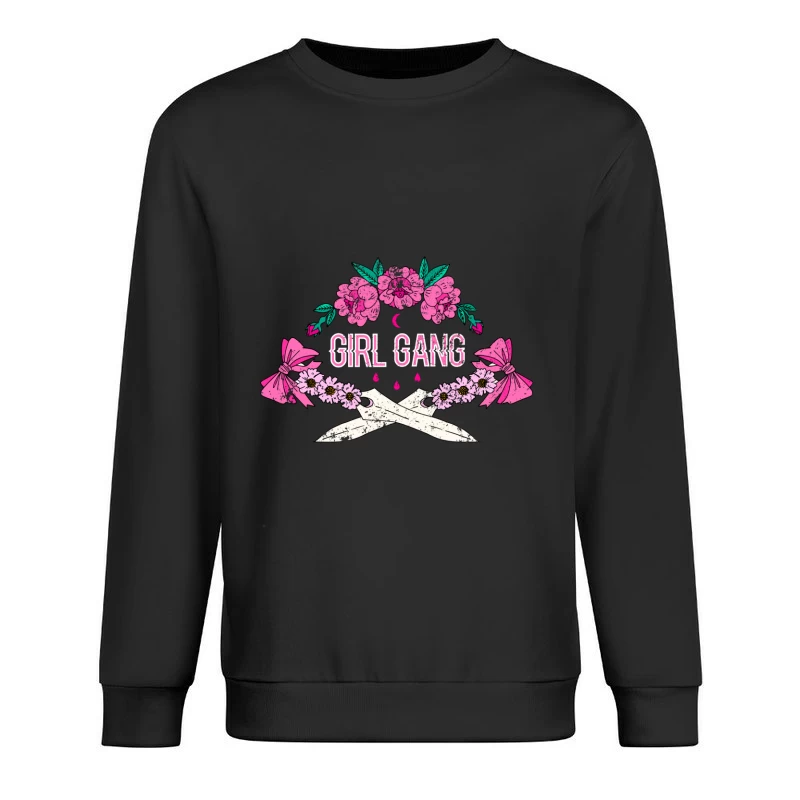 Sorcellerie Florale de la Girl Gang Homme Sweat-shirt à enfiler