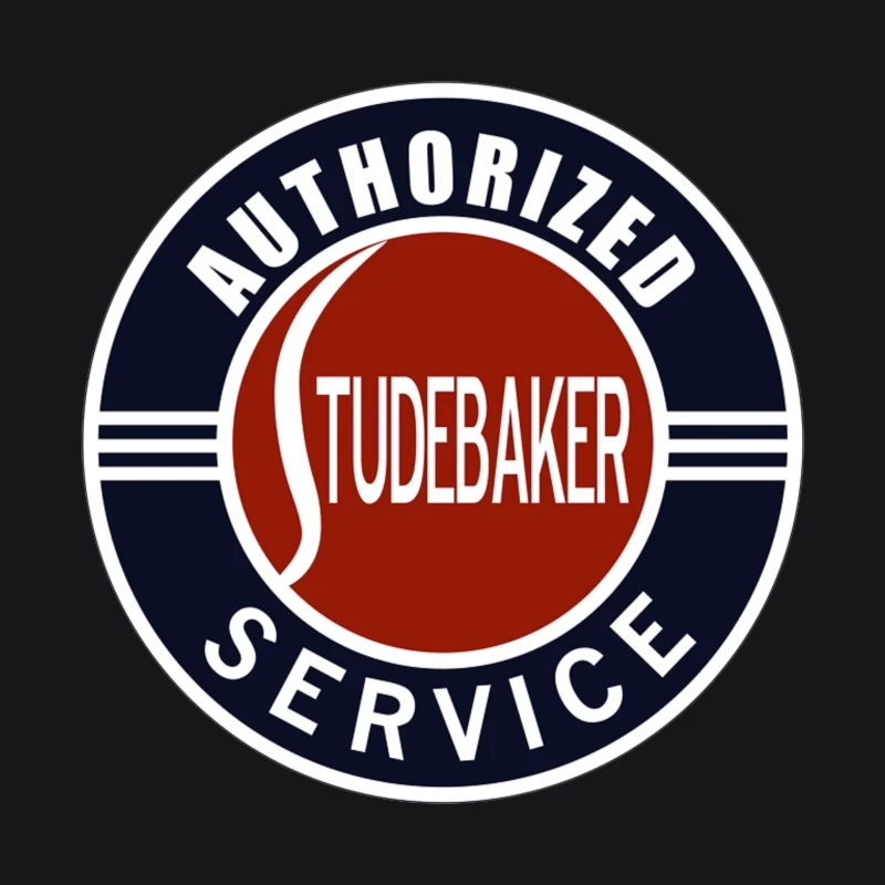 Vintage Authorized Studebaker Service Station Logo Female Pullover Hoodie