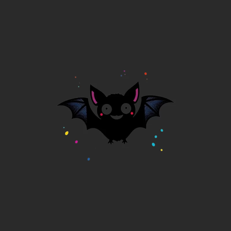 Cute Cartoon Bat Baseball Cap