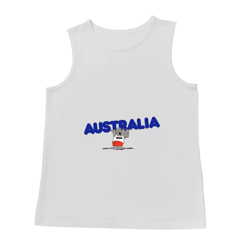 Niedlicher Koala Australien Design Herren Tanktops