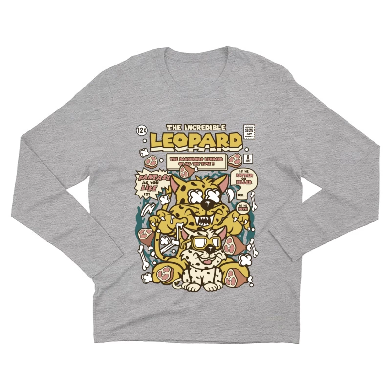 La panthère incroyable: Édition incroyable Homme Manches Longues T-Shirt