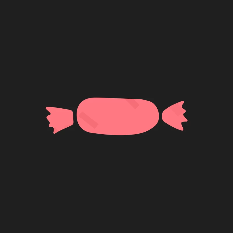 Bonbon rose illustré Homme Débardeur