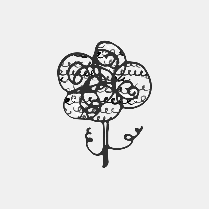 Motif floral à motifs Homme Débardeur