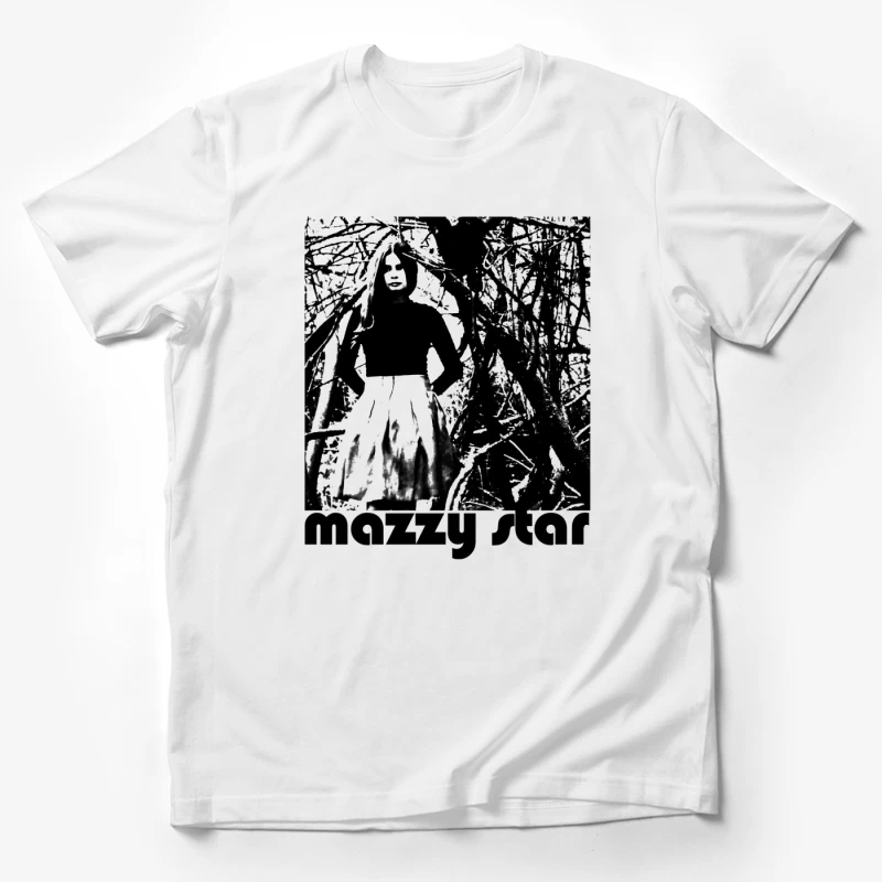 Mazzy Star Black White Male T-Shirt