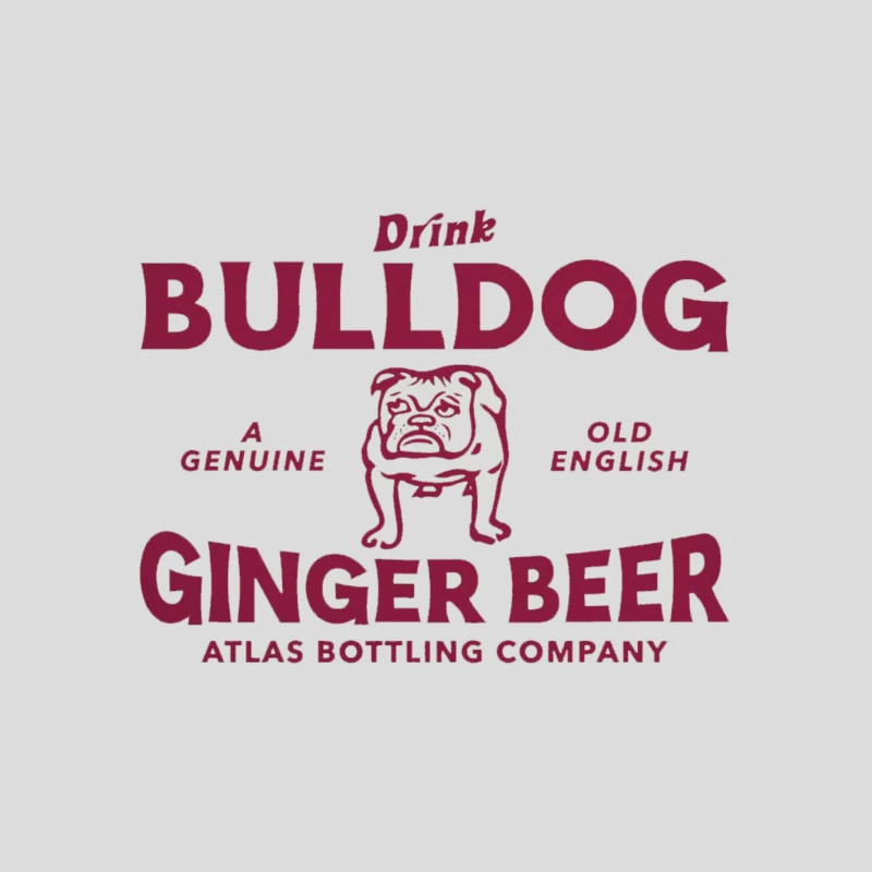 BULLDOG GINGER BEER Baseball Cap