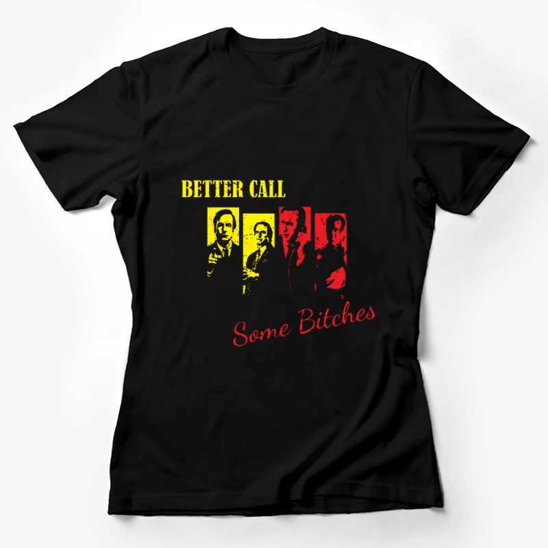 Parodie Plakat mit Anwaltsmotiv Damen T-Shirt