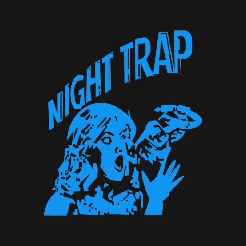 New Retro Night Trap Mouse Pad