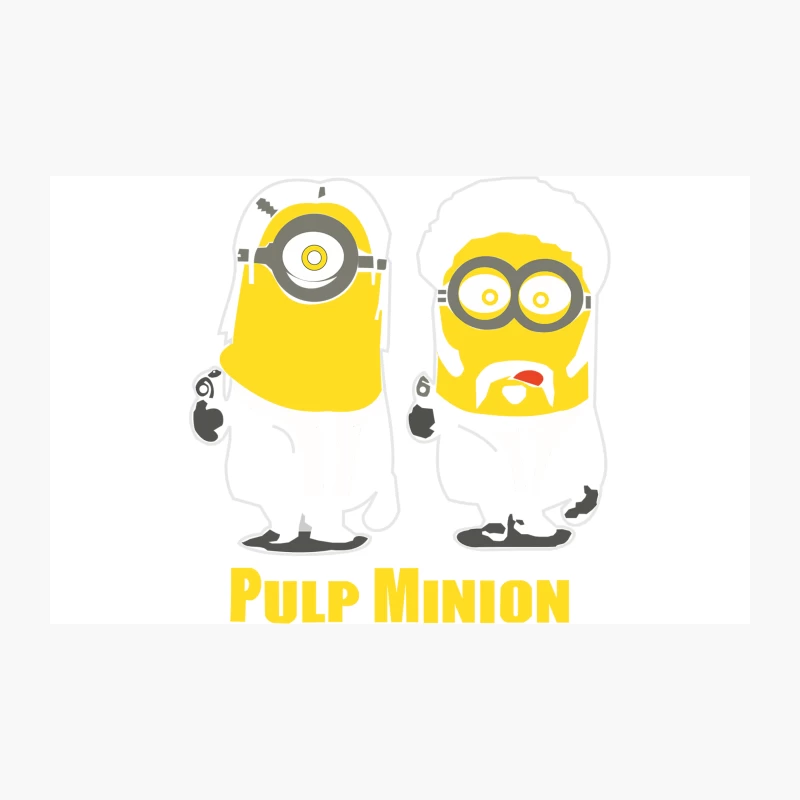 Pulp Minion Pulp Fiction Parody Despicable Me Travel Mug