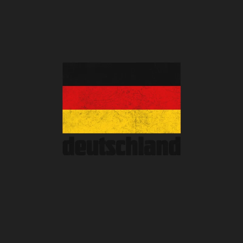 Deutschland  Germany Faded Style Flag Design Bucket Hat