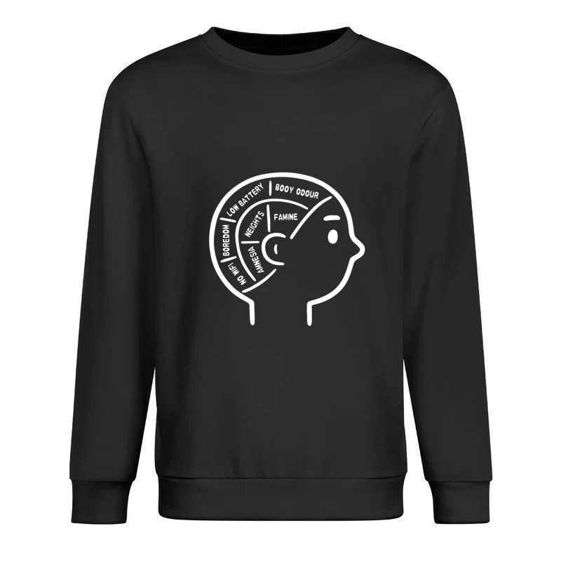  Herren Pullover Sweatshirt