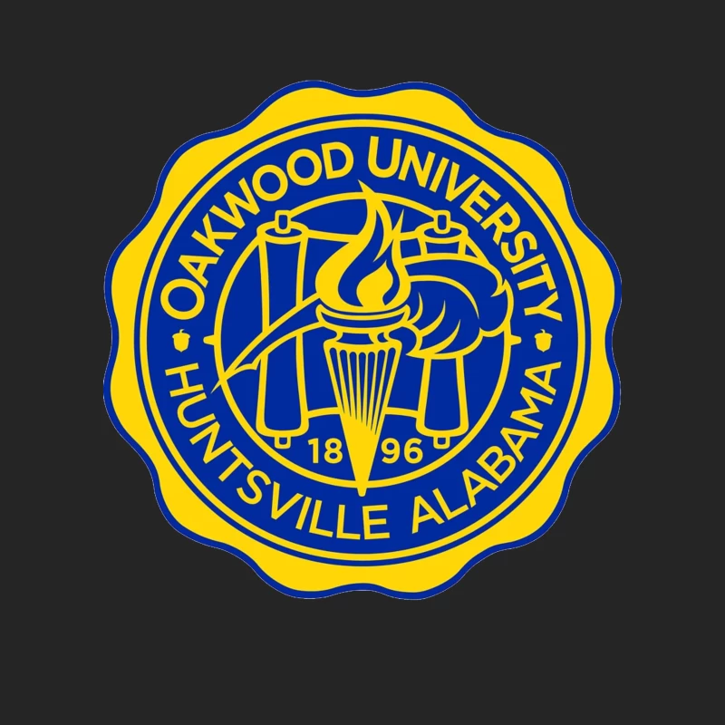 Official Seal of Oakwood University in Huntsville, Alabama Female Pullover Sweatshirt