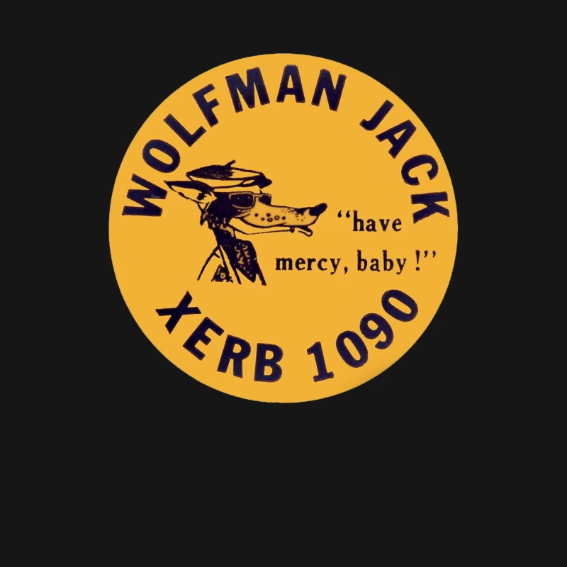 XERB Radio Wolfman Jack Male Long Sleeve T-Shirt
