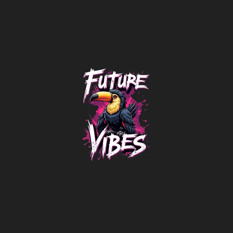 Future Vibes with a Colorful Toucan Bucket Hat