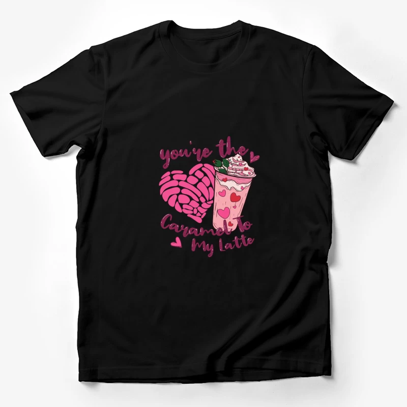 Charmante Liebesbotschaft für Kaffee-Liebhaber Herren T-Shirt